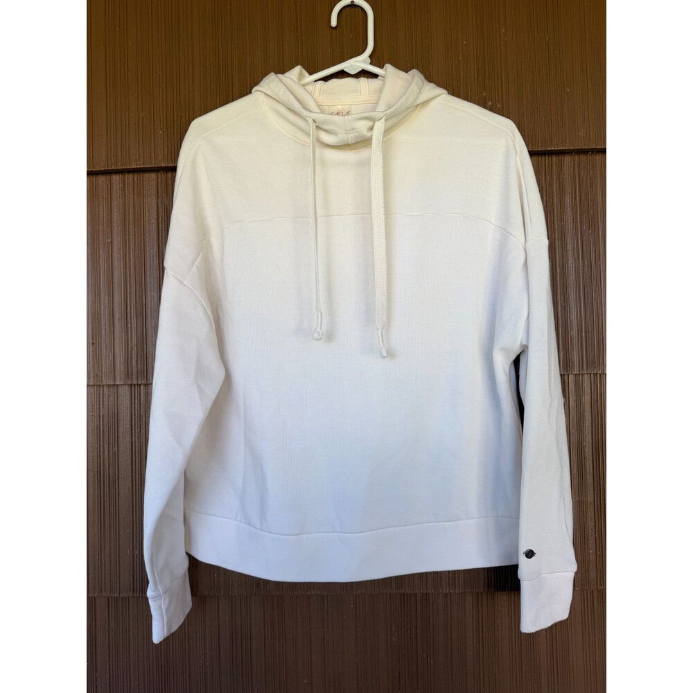 CALIA Oversized White Hoodie